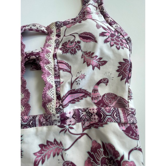 BECCA Sample Piece Tahiti Floral One-Piece Swimsuit Women's Size Small - Picture 8 of 13